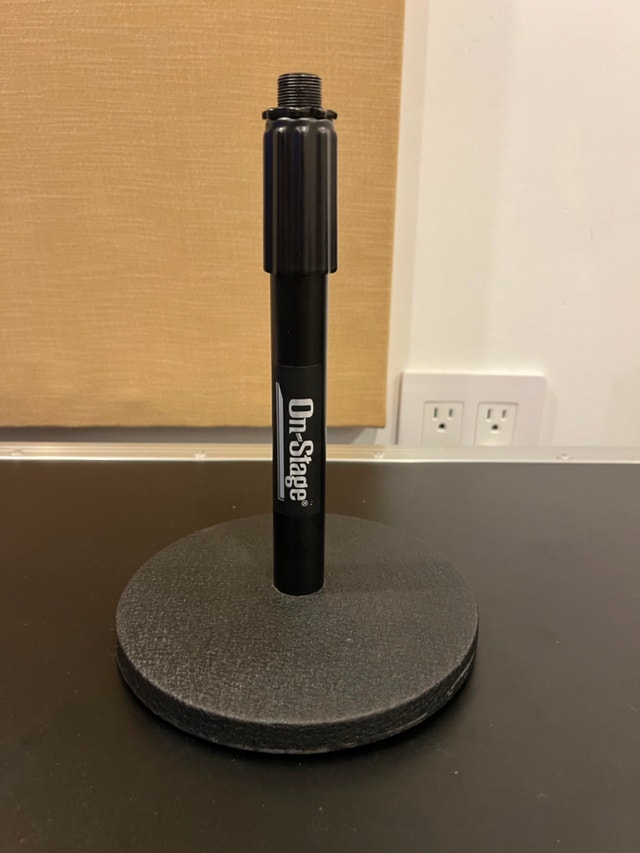 On-Stage Adjustable Desktop Mic Stand
