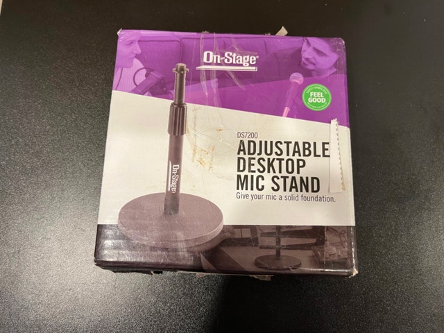 On-Stage Adjustable Desktop Mic Stand - photo 3