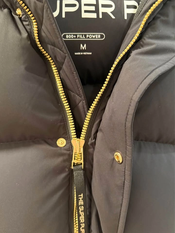 Super Puff XtraShorty - Black/Shiny Gold (Size M) - photo 2