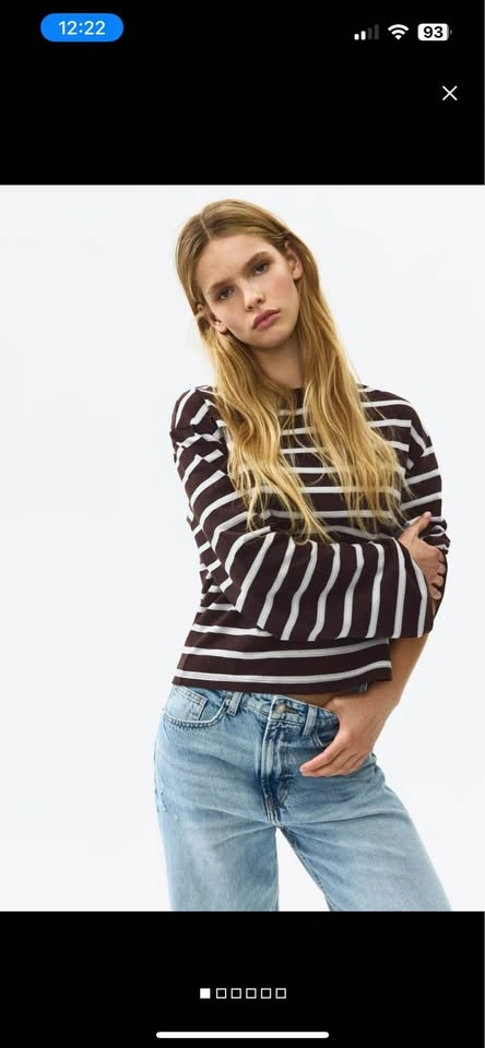 H&M Striped Long Sleeve T-Shirt (New) - photo 3