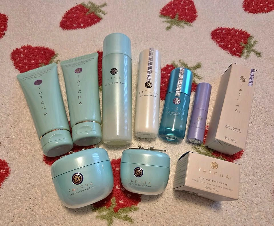 Tatcha skin care kit cleanout