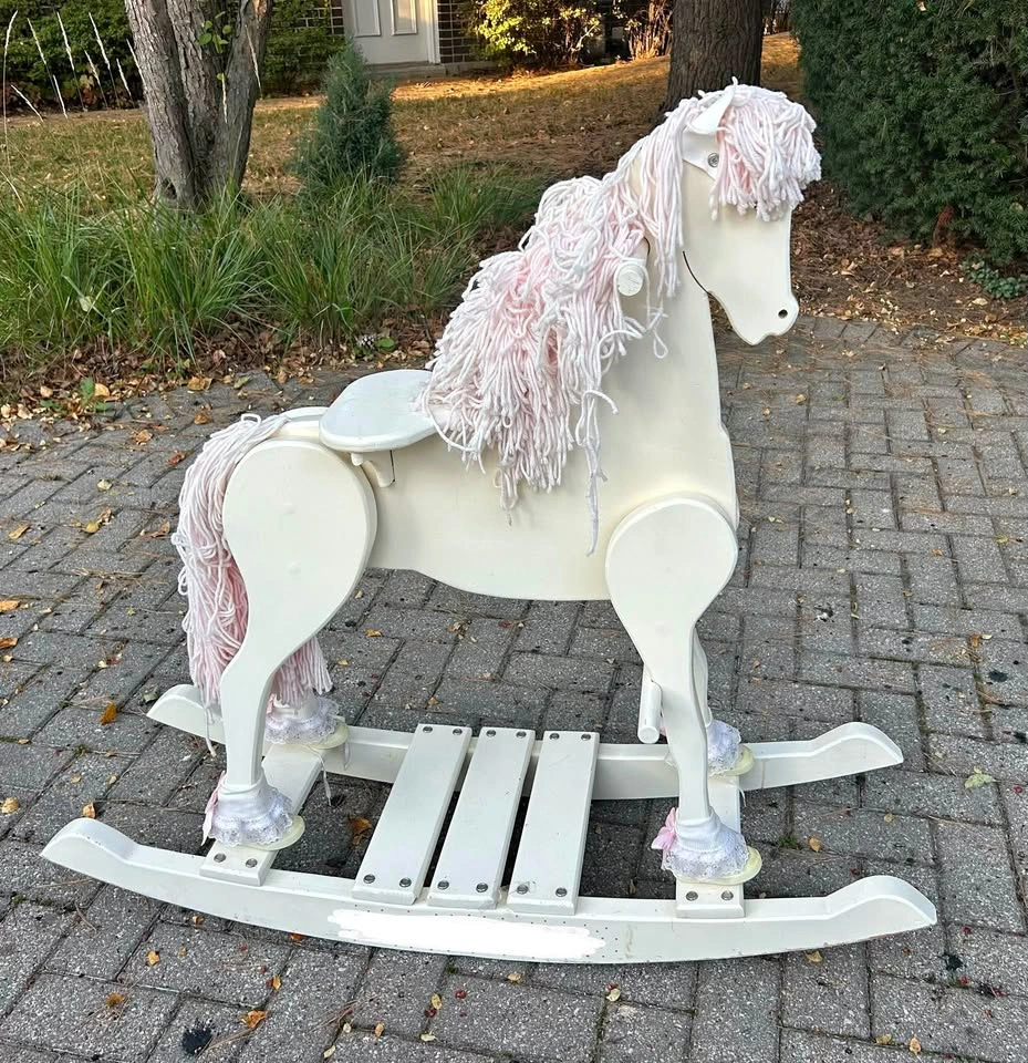 Wood Rocking Horse 41” Tall