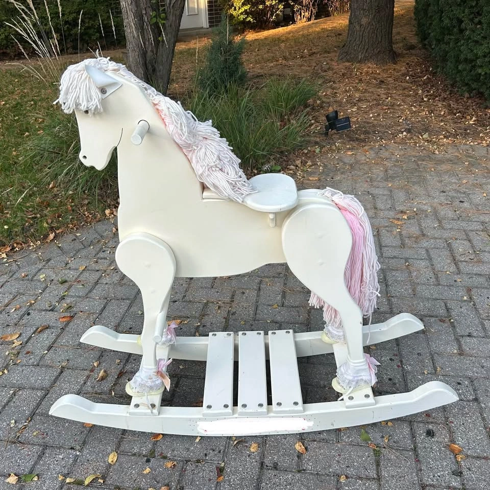 Wood Rocking Horse 41” Tall - photo 2