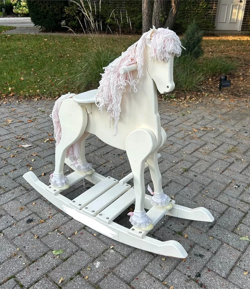 Wood Rocking Horse 41” Tall - photo 3