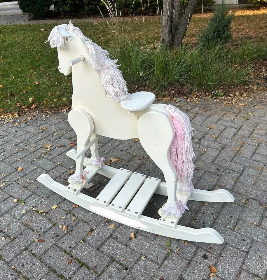 Wood Rocking Horse 41” Tall - photo 4