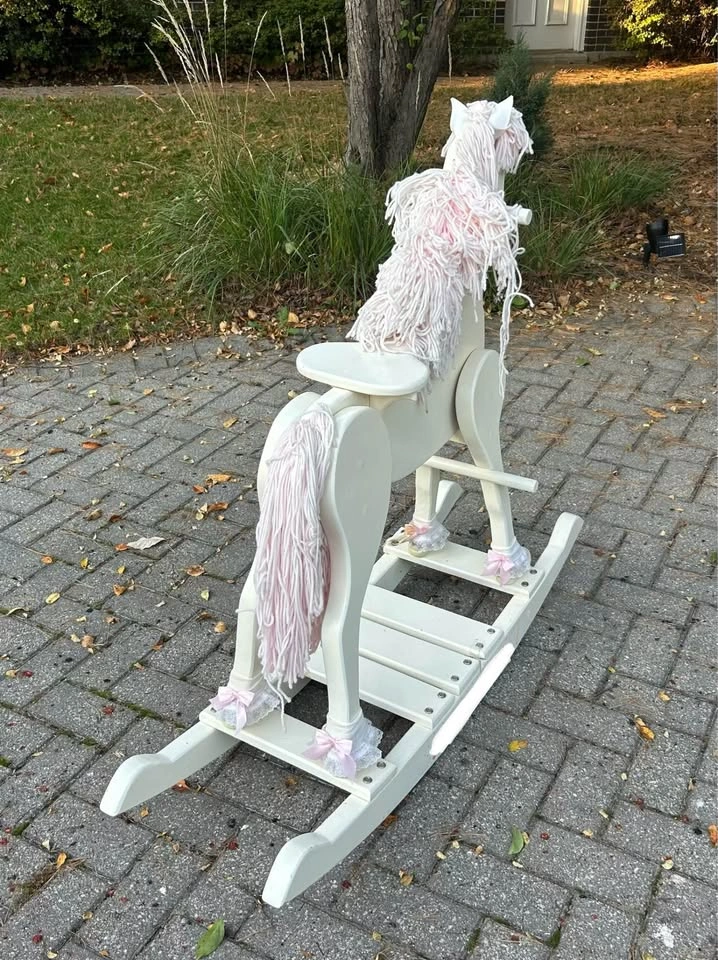 Wood Rocking Horse 41” Tall - photo 5