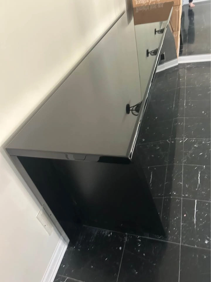 Black Lacquer Buffet Cabinet - photo 5