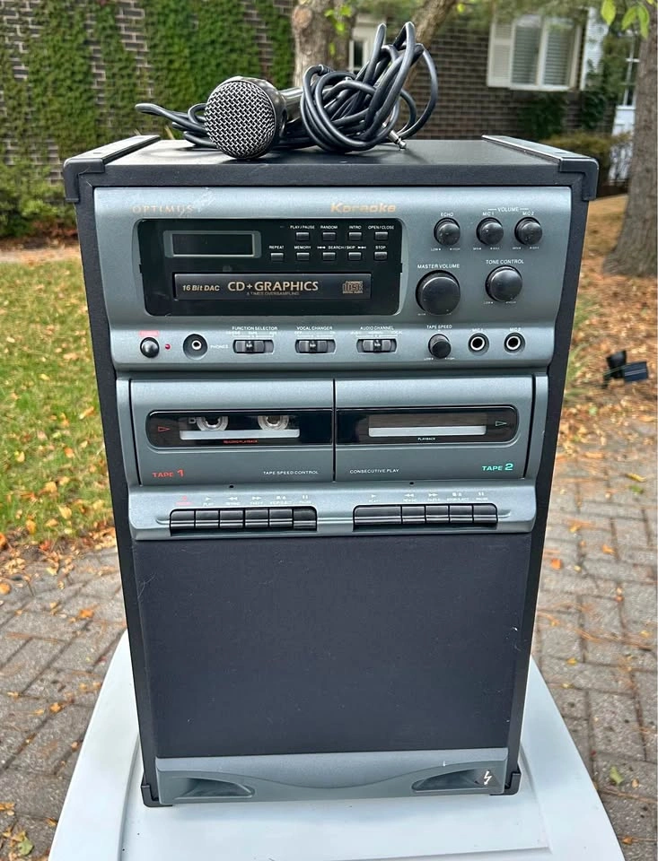 Optimus Karaoke Machine Model 32-1166