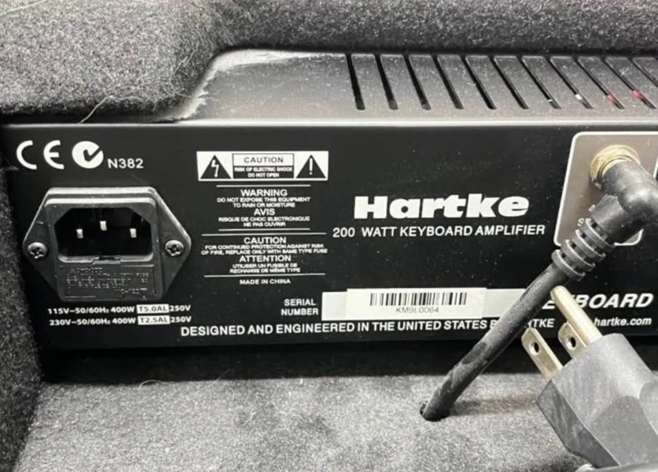 Hartke KM200 Keyboard Monitor Amp - photo 4