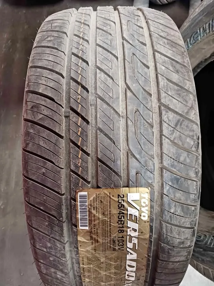 255 45 r18 ONE NEW AGED INVENTORY TOYO VERSADO LX TIRE thumbnail