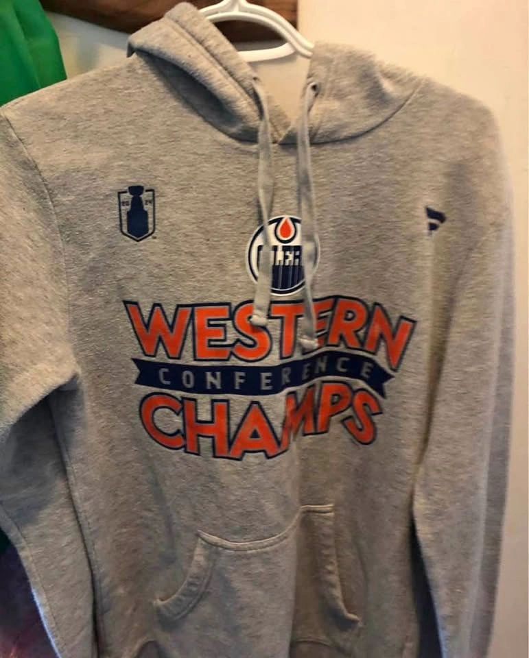 Fanatics Edmonton Oilers 2024 Western Conference Champs Hoodie