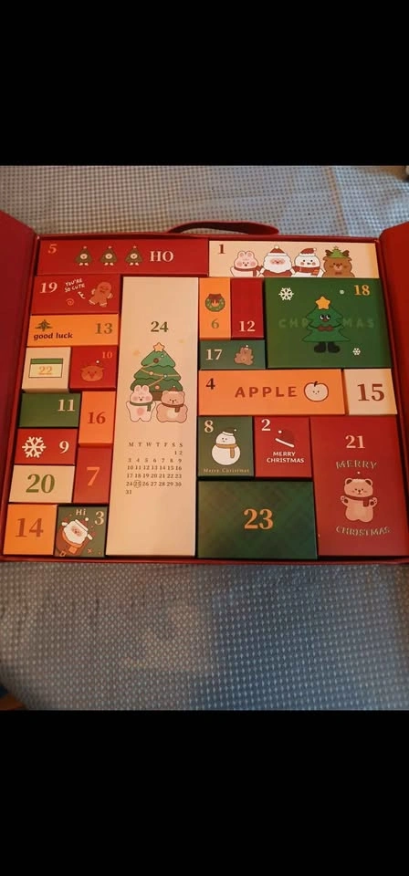 24-Day Christmas Advent Calendar countdown boxes. DIY - photo 4