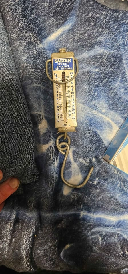 Vintage Salter No. 3 Pocket Balance Hanging Spring Scale - photo 5