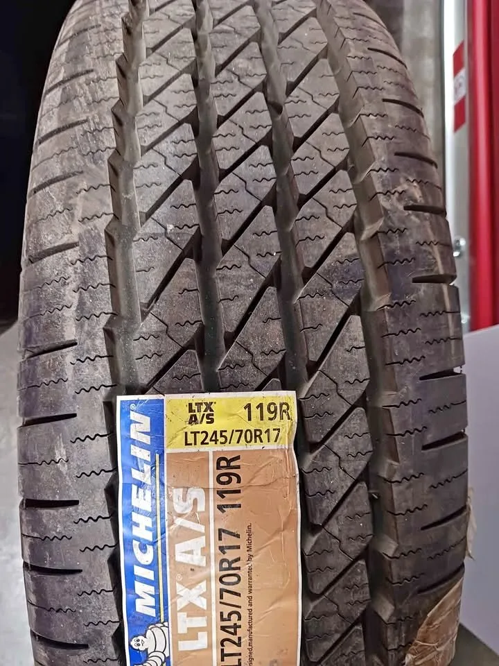 LT 245 70 r17 Michelin LTX A/S Truck Tire - New thumbnail