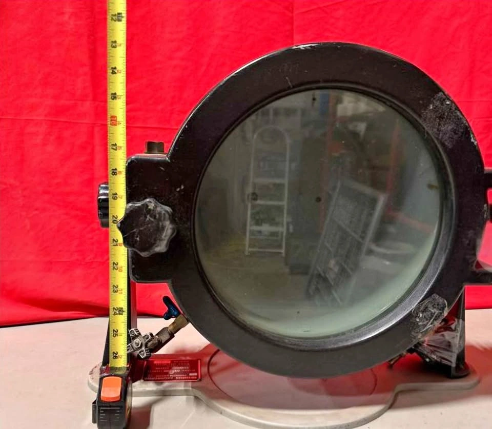 RARE WWII RCAF Aircraft Instrument Vacuum Test Chamber
