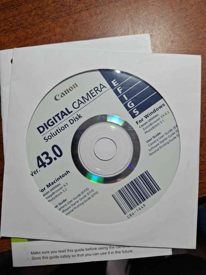 Canon Digital Camera Solution Disk Ver. 43.0 - photo 2