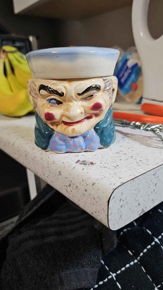 Vintage 1950s Toby Character Mug - Made in Japan - photo 2
