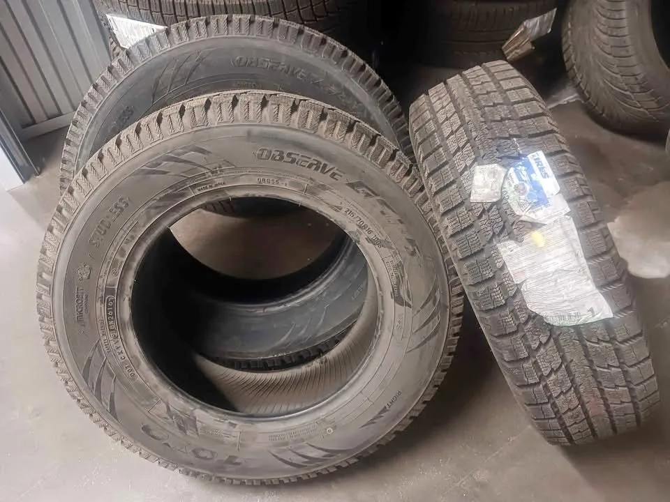 215 70 r16 ONLY THREE NEW TOYO WINTER TIRES thumbnail