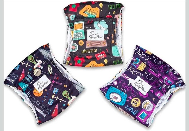 Flying Paws Male Dog Diapers XL - photo 2