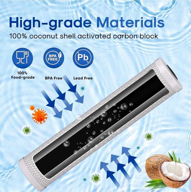 ICEPURE 20" x 4.5" Whole House Water Filter - photo 5
