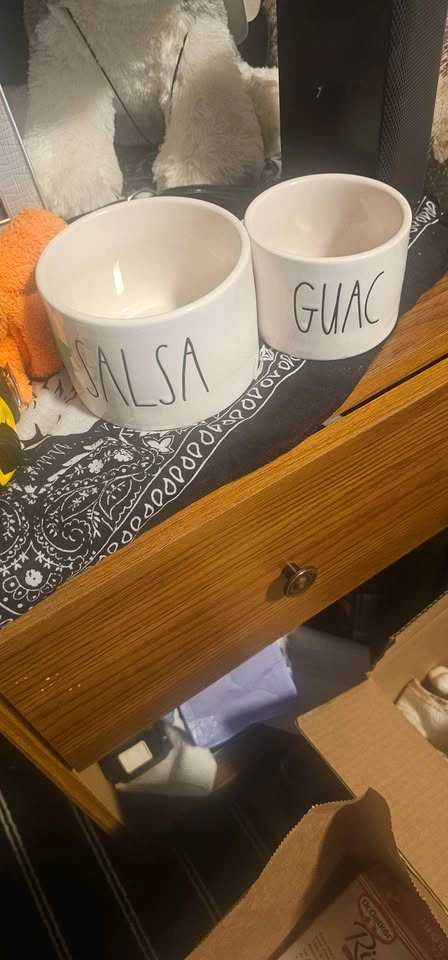 Rae Dunn Ceramic Bundle - Disney Princess Mugs & Salsa/Guac Bowl - photo 4