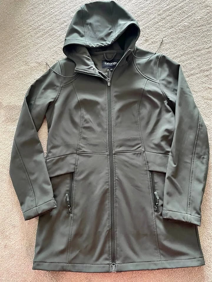 Ladies size s - army green Softshell Hooded Jacket