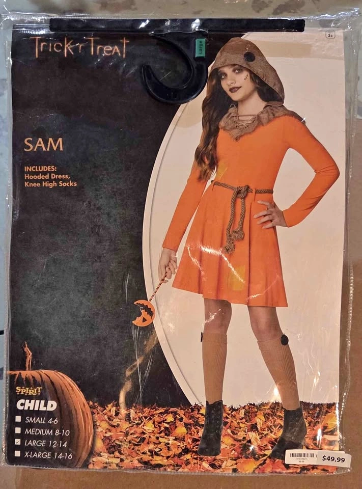 Sam Trick 'r Treat Sam Child Halloween Costume