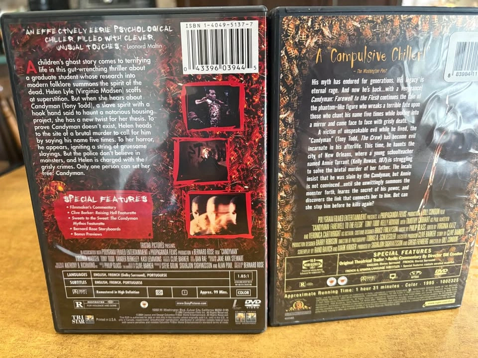 Candyman & Candyman Farewell to the Flesh - $15 - photo 2