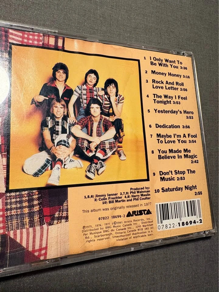 Bay city rollers greatest hits cd - photo 2