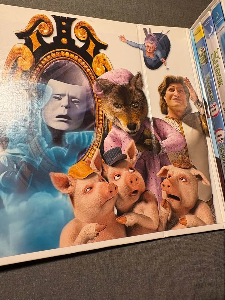 Shrek the story so far 3 dvd box set - photo 3
