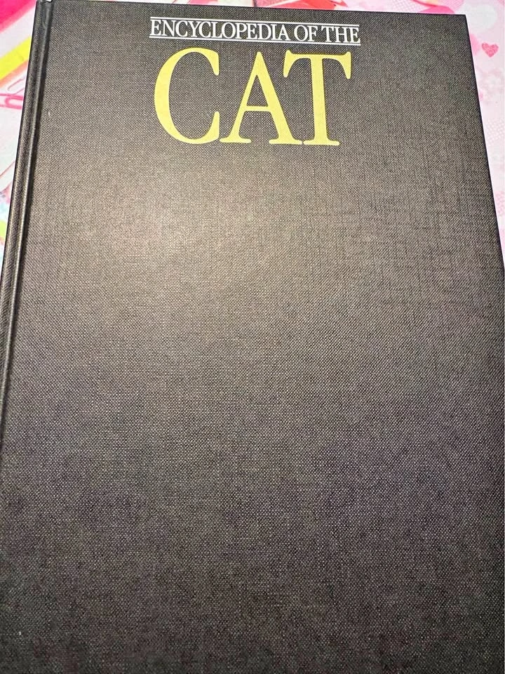Encyclopedia of the cat large hardcover book