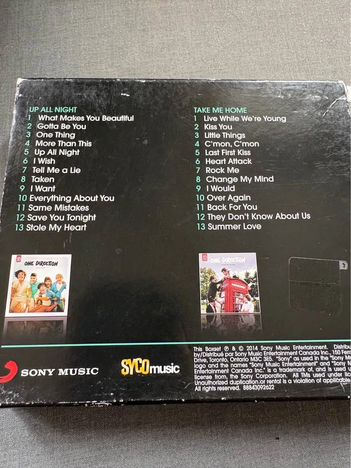 One direction 2 cds up all night & take me home - photo 2