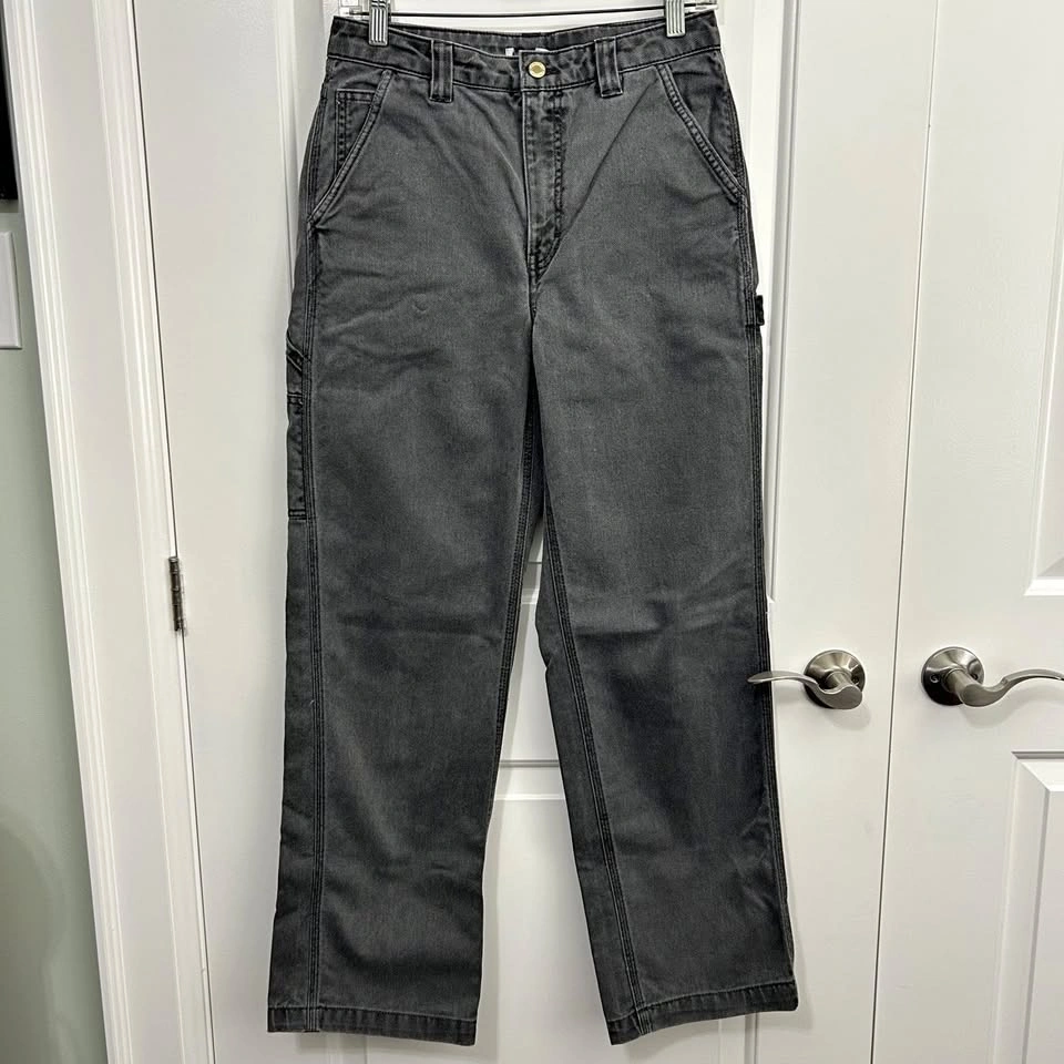 TNA Aritzia Greenwich Carpenter Pants – Faded Black, Size 4