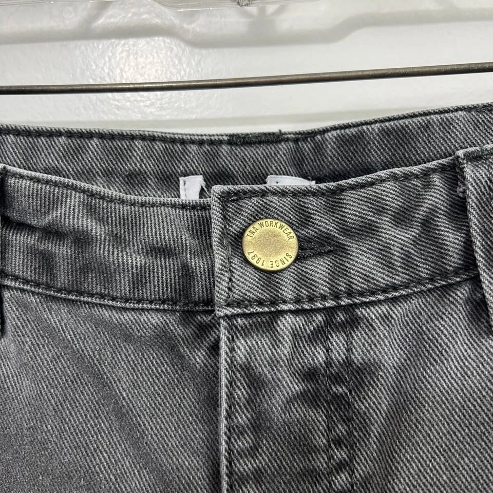 TNA Aritzia Greenwich Carpenter Pants – Faded Black, Size 4 - photo 3