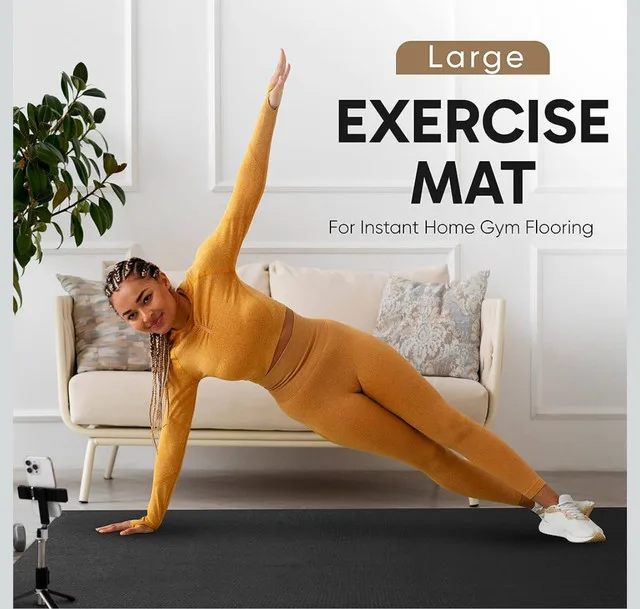 Gorilla Mats Premium Large Exercise Mat – 6' x 4'