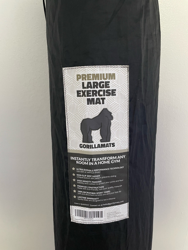 Gorilla Mats Premium Large Exercise Mat – 6' x 4' - photo 5