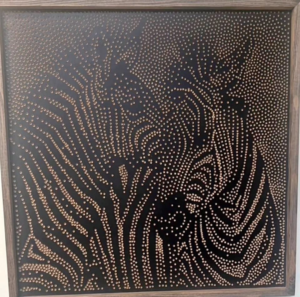Zebra wall art