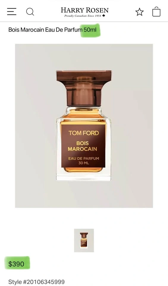 Tom Ford Bois Marocain EDP 50ml - photo 2