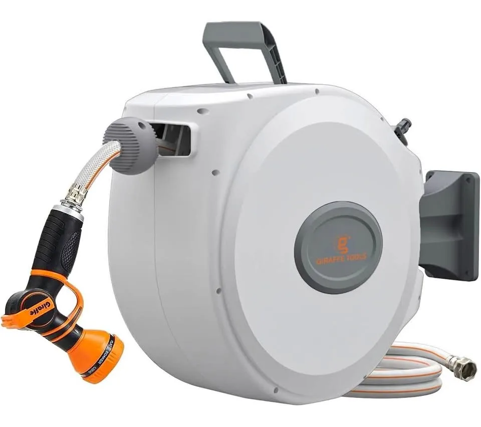 Giraffe Tools Retractable Garden Hose Reel thumbnail