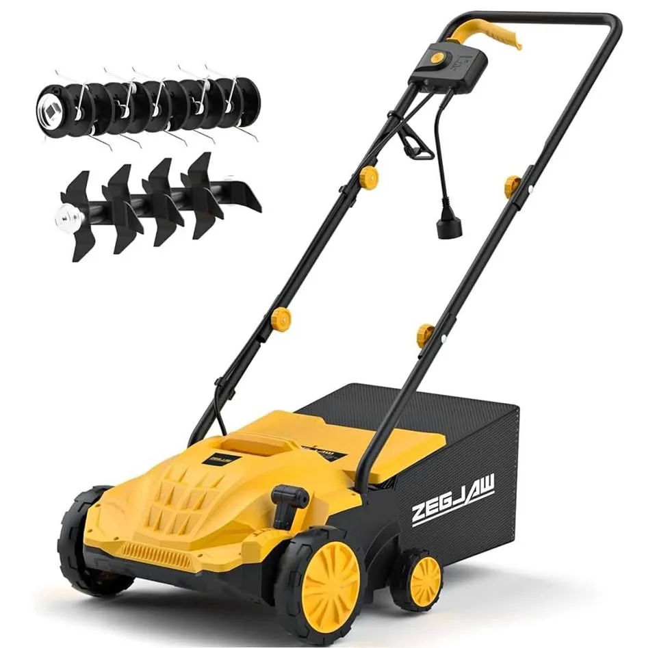 ZEGJAW Electric Dethatcher & Scarifier – 13” | 12 Amp thumbnail