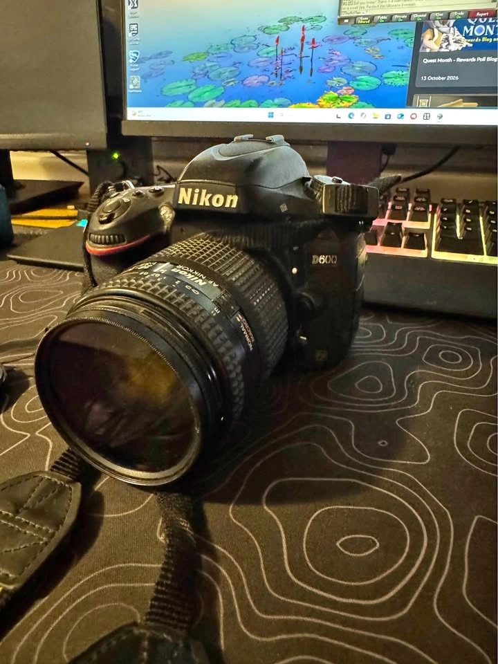 Nikon D600 DSLR Camera with AF Nikkor Lens