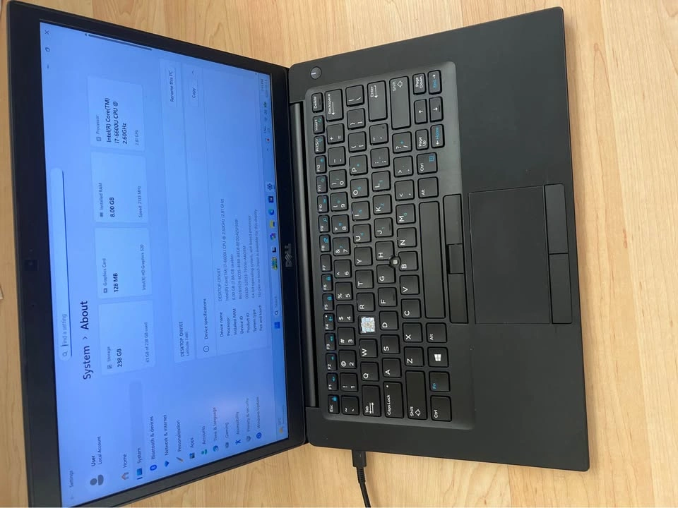 Dell latitude core i7 8gb ram 256gb ssd - photo 5
