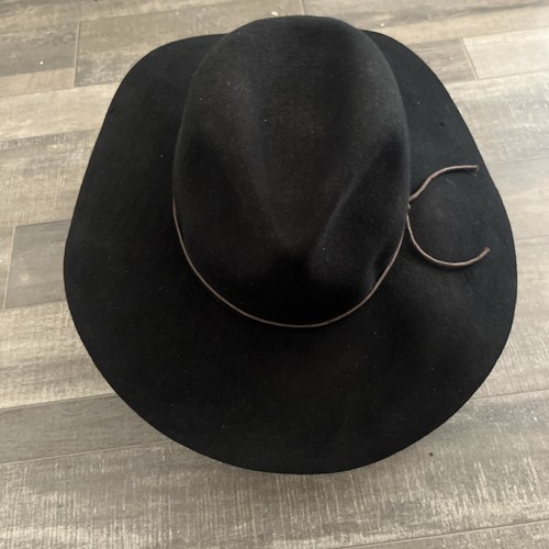 Peter Grimm Wool Fedora With Leather String Accent One Size