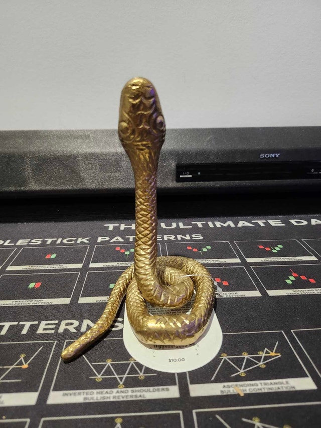 The Threshold Single Headed Snake Taper Candle Holders - photo 3