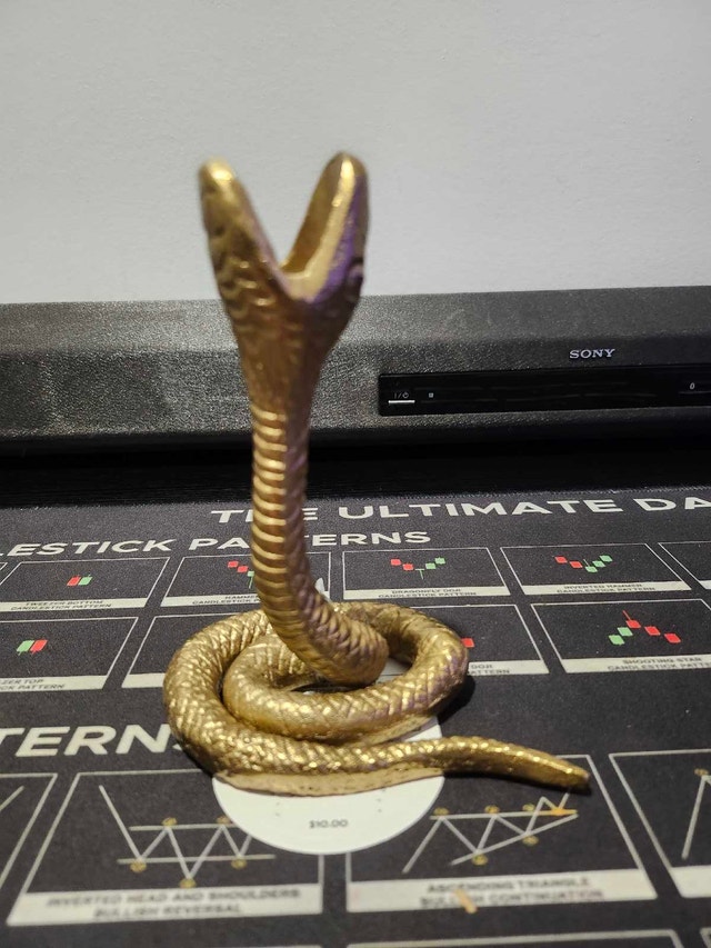 The Threshold Single Headed Snake Taper Candle Holders - photo 4