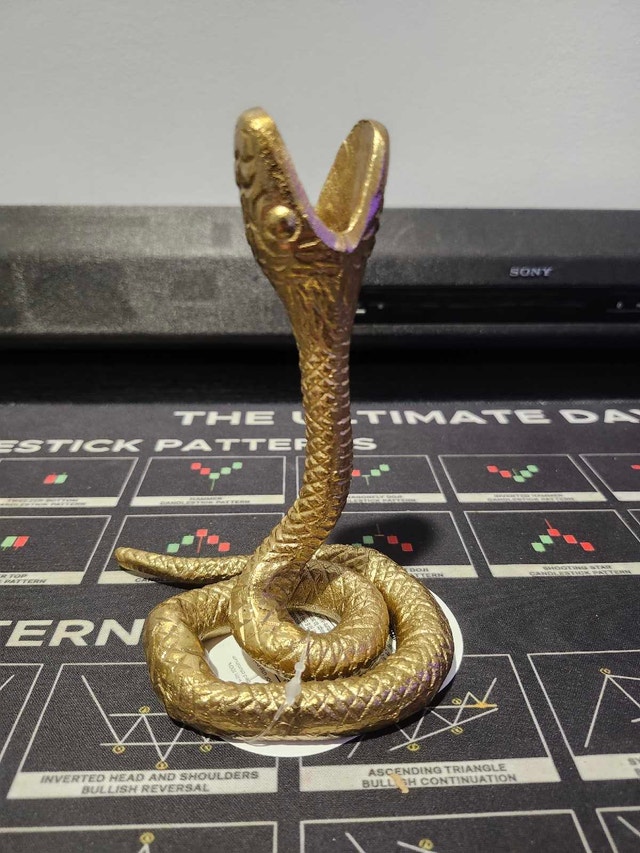 The Threshold Single Headed Snake Taper Candle Holders - photo 5