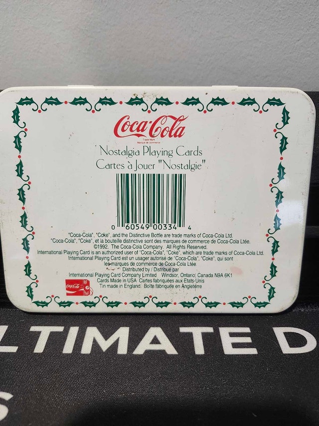 Vintage Coca-Cola Santa Claus playing card set - photo 4