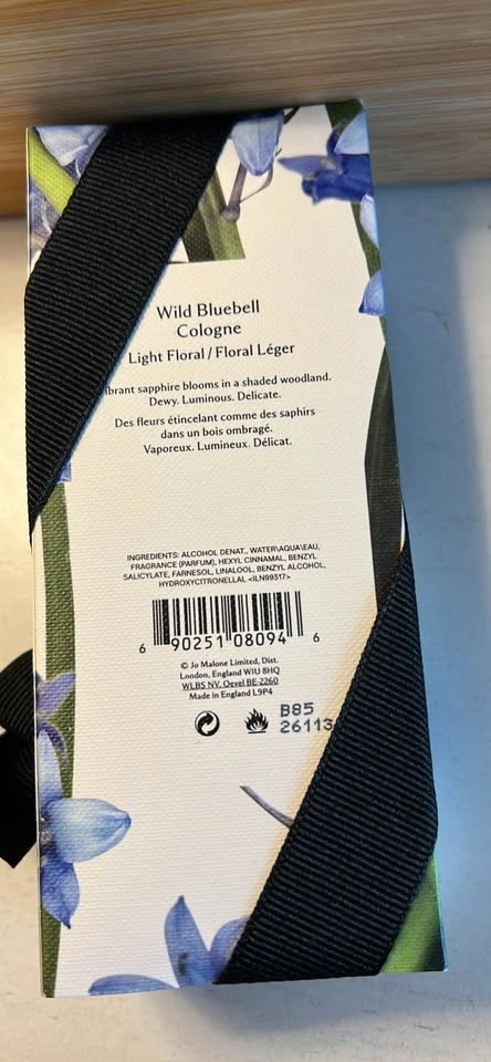 Jo Malone Wild Bluebell Cologne 30ml. Brand New in Box - photo 2