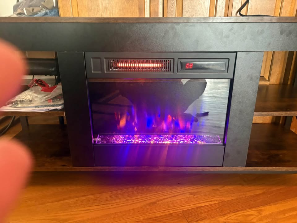 Tv fireplace stand - photo 2