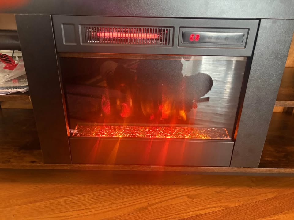 Tv fireplace stand - photo 3